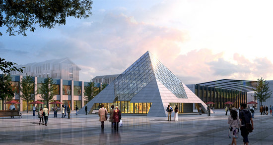 咸宁金字塔网架